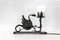 Wrought Iron Table Lamp with Dragon, Italy, 1900s 2