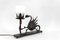 Wrought Iron Table Lamp with Dragon, Italy, 1900s 4