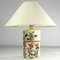 Lámpara de mesa italiana pintada a mano, años 60, Imagen 4