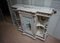 French Hand-Painted Console Table with Mirror and Floral Painting, 1900s 9