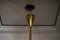 Mid-Century Murano Glass and Brass Pendant Light, 1990s 3