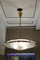 Lampe à Suspension Mid-Century en Verre de Murano et Laiton, 1990s 9