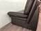 Set of Leather Sofa with Pouf by Nicoletti Salotti for Interline, Italy, 1980s 2