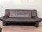 Set of Leather Sofa with Pouf by Nicoletti Salotti for Interline, Italy, 1980s 5
