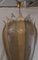 Lámpara colgante de cristal de Murano en dorado y ahumado, década de 2000, Imagen 5