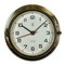 Vintage German Brass Ships Clock from Philips, 1970s, Image 1