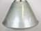 Grey Industrial Explosion Proof Pendant Lamp with Aluminium Shade from Zaos, 1970s 4