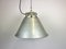 Grey Industrial Explosion Proof Pendant Lamp with Aluminium Shade from Zaos, 1970s 2