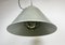Grey Industrial Explosion Proof Pendant Lamp with Aluminium Shade from Zaos, 1970s 6