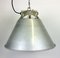 Grey Industrial Explosion Proof Pendant Lamp with Aluminium Shade from Zaos, 1970s 5