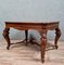 Louis XV Baroque Extending Table in Walnut, 1880s, Image 1