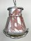 Industrial Cage Factory Pendant Lamp with Glass Cover from Mesko, 1970s, Image 11