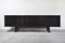 Brutalist Ebonized Oak Sideboard from De Coene, Belgium, 1970s 1