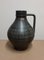 Mid-Century Green-Brown Glazed Ceramic Vase with Black Line Decor from Carstens Tönnieshof, 1950s 1