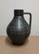 Vase Mid-Century en Céramique Vernie Verte-Marron avec Décor de Lignes Noires de Carstens Tönnieshof, 1950s 1