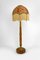 Art Nouveau Floor Lamp in Cherrywood by Paul Follot, France, 1920s, Image 1