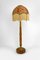 Jugendstil Stehlampe aus Kirschholz von Paul Follot, Frankreich, 1920er 1