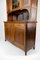 Art Nouveau Buffet in Carved Walnut with Stained Glass and Mirror, France, 1910s 7