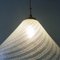 Large Vintage Swirled Murano Glass Pendant Lamp from La Murrina, Italy, 1970s 11