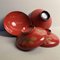 Urushi Rice Bowls with Bird Motif, Japan, 1912-1926, Set of 2 6