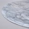 Tavolo da bistrò con ripiano in marmo bianco e base in ferro, Francia, 1965, Immagine 3