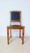 Jugendstil Stuhl aus Eiche & geprägtem Leder, Deutschland, 1910er 1