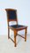 Art Nouveau Chair in Oak and Embossed Leather, Germany, 1910s, Image 5