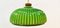 Green Glass Suspension Light, Image 17