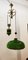 Lámpara de suspensión de vidrio verde, Imagen 26