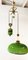 Lámpara de suspensión de vidrio verde, Imagen 12
