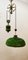 Lámpara de suspensión de vidrio verde, Imagen 24