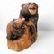 Wooden Hokkaido Kibori Kuma Bear, Japan, 1950s 7