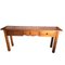 Wooden Console with 3-Drawerss, Spain, 1980s, Image 1
