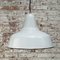 Lámpara colgante industrial holandesa vintage esmaltada en gris de Philips, Imagen 5