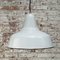 Vintage Dutch Industrial Grey Enamel Hanging Lamp from Philips 5