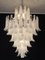 Vintage Murano Glass Chandelier with Glass Petals, 1983, Image 9