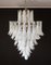 Vintage Murano Glass Chandelier with Glass Petals, 1983, Image 1