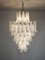 Vintage Murano Glass Chandelier with Glass Petals, 1983 2