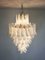 Vintage Murano Glass Chandelier with Glass Petals, 1983 3