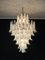 Vintage Murano Glass Chandelier with Glass Petals, 1983 10