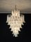 Vintage Murano Glass Chandelier with Glass Petals, 1983, Image 10