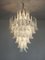 Vintage Murano Glass Chandelier with Glass Petals, 1983 4