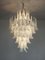 Vintage Murano Glass Chandelier with Glass Petals, 1983, Image 4