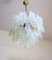 Vintage Italian Murano Rondini Chandelier with Opalino Glass from Mazzega, 1990s, Image 10