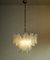 Vintage Italian Murano Rondini Chandelier with Opalino Glass from Mazzega, 1990s, Image 12