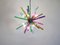 Mariangela Model Crystal Prism Sputnik Ceiling Light by Multicolor Glasses, 1990s 7