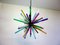 Lámpara de techo modelo Mariangela Crystal Prism Sputnik de Multicolor Glasses, años 90, Imagen 10