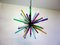 Mariangela Model Crystal Prism Sputnik Ceiling Light by Multicolor Glasses, 1990s 10