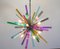 Mariangela Model Crystal Prism Sputnik Ceiling Light by Multicolor Glasses, 1990s 8