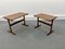 Mid-Century Danish Nest of 2 Side Tables in Teak by Kai Kristiansen for Vildbjerg, Set of 2 5